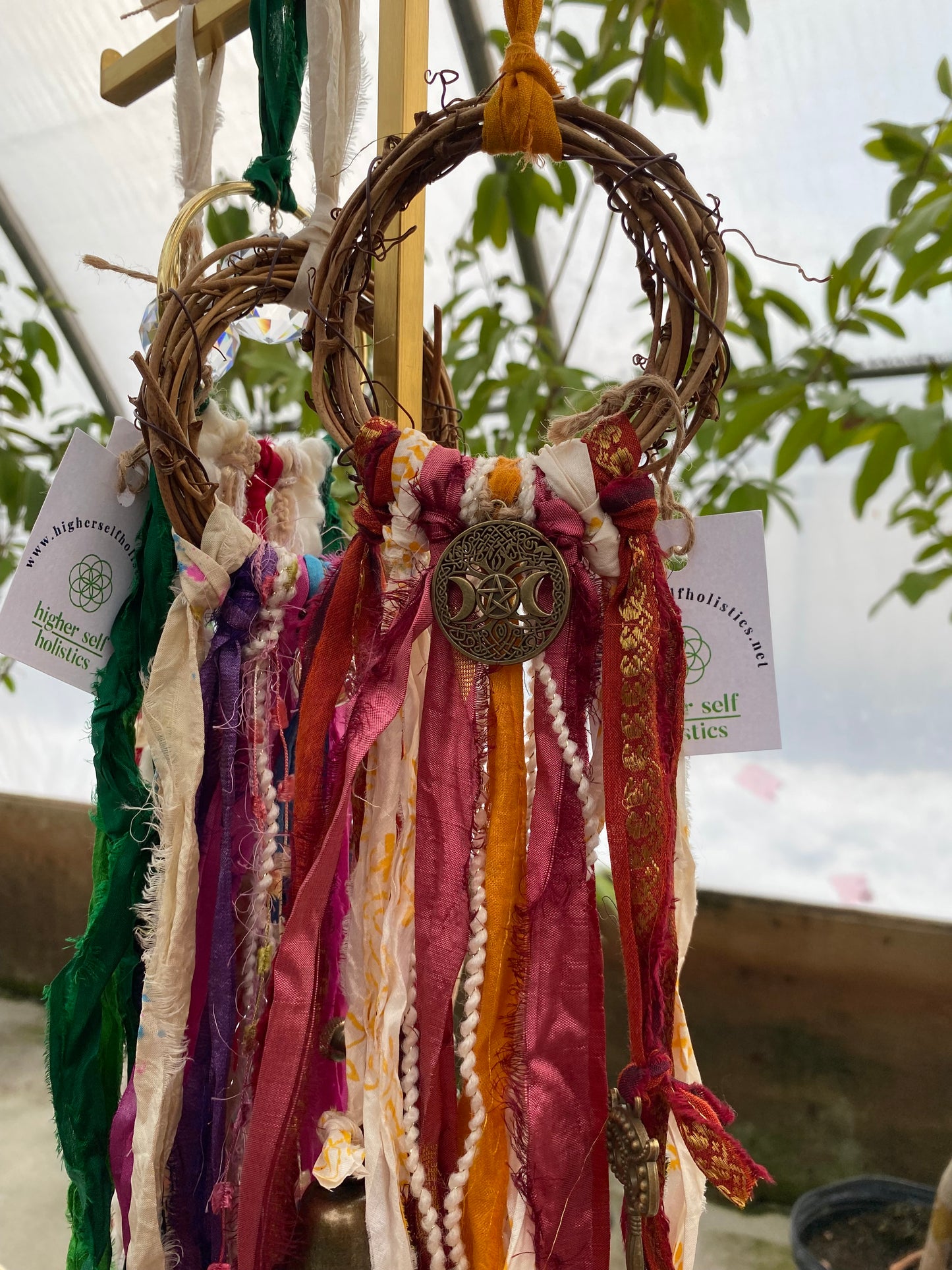 Sari Ribbon Witches Bells - Warm Sunny Glow