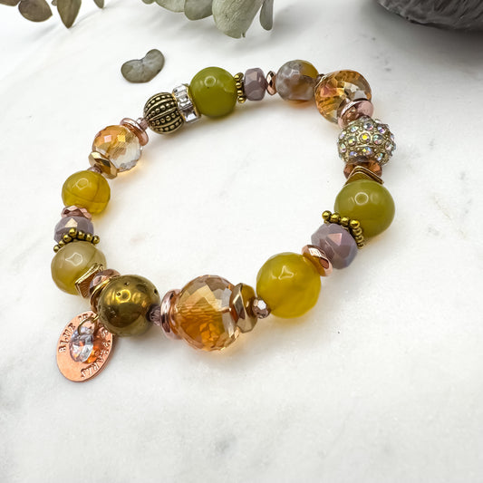 Prairie Sunsets Lime & Lilac Skies Bracelet (7)