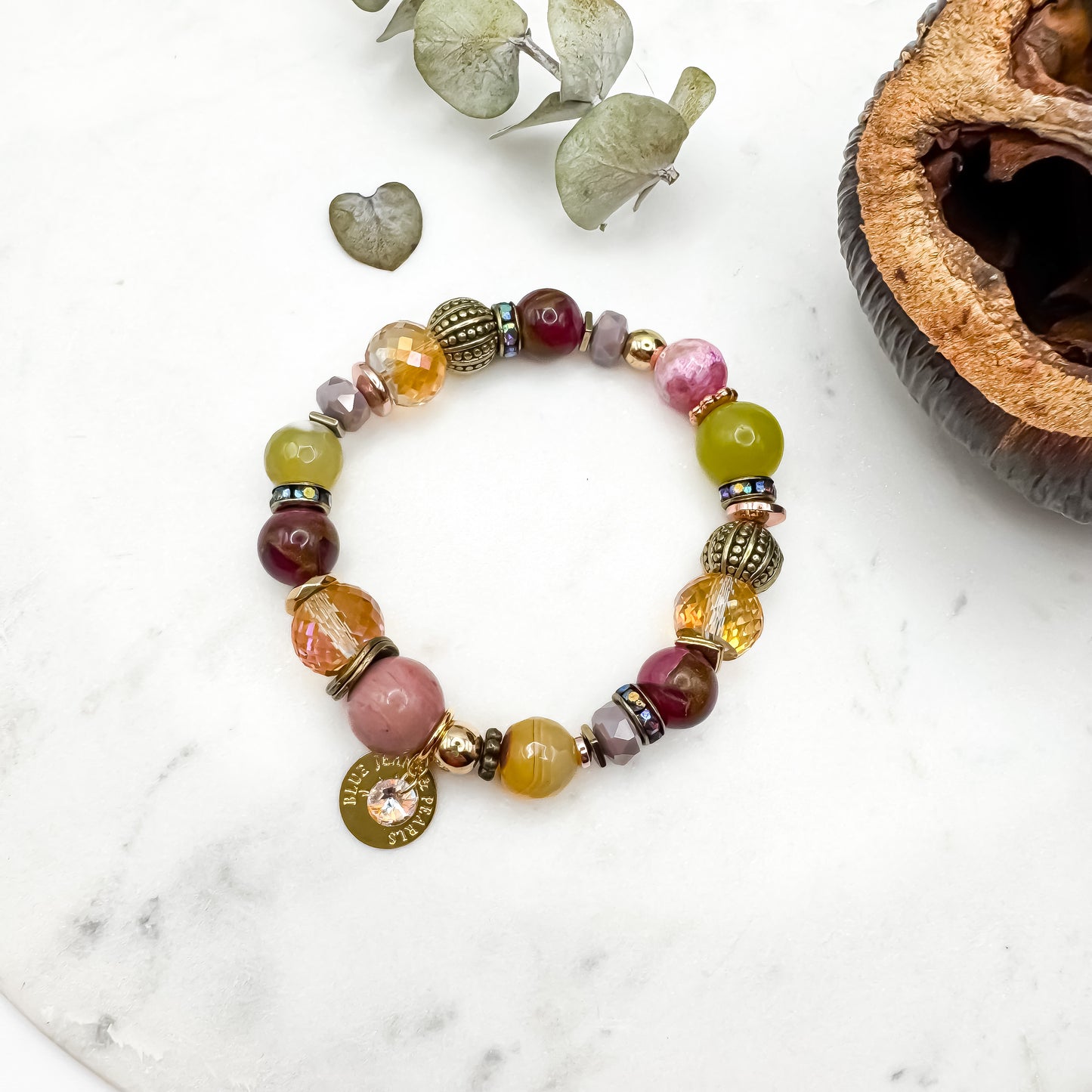 Prairie Sunsets Fuschia & Firelight Bracelet (4)