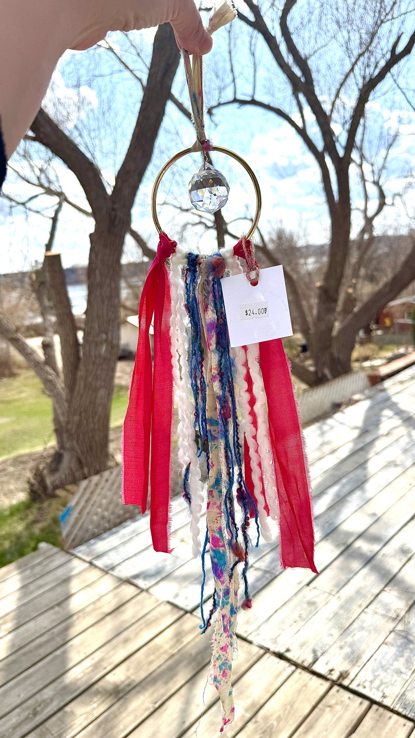 Sari Silk Suncatchers - Confetti Skies