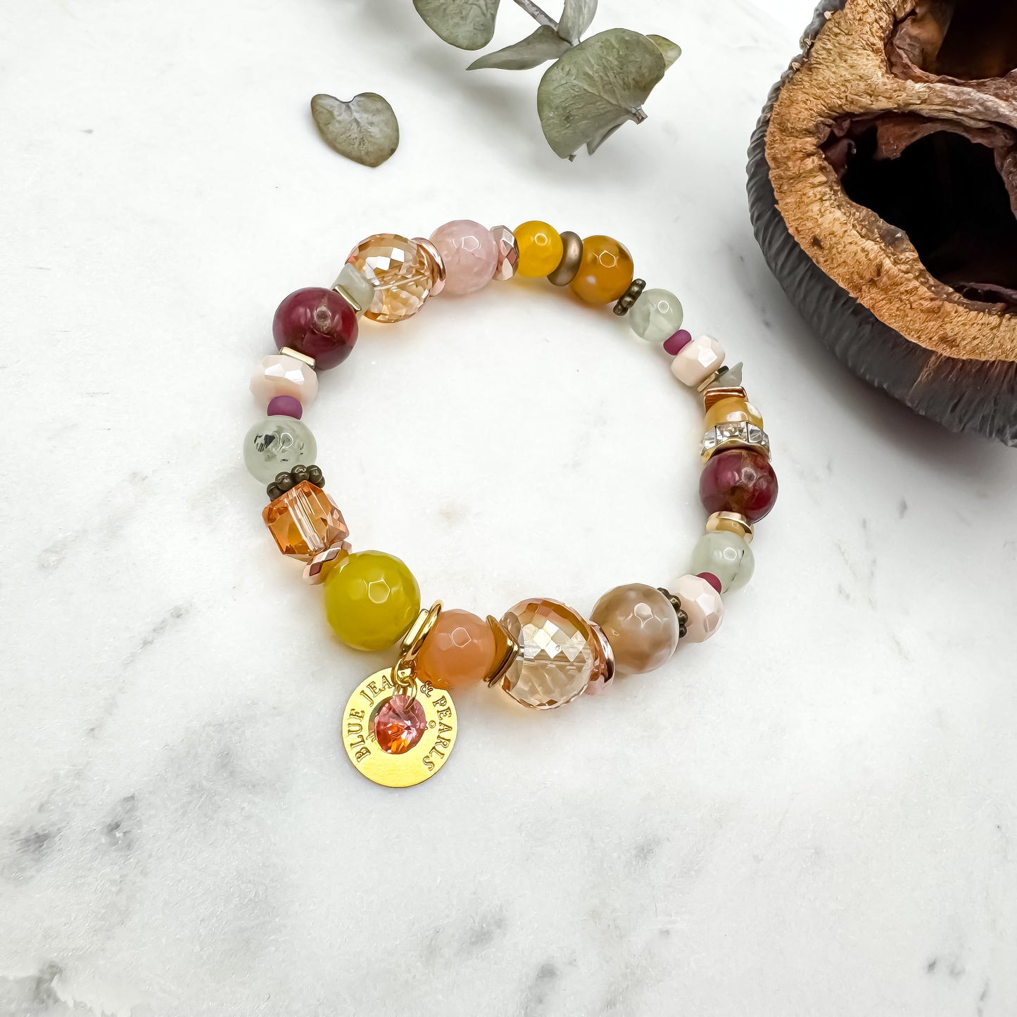 Prairie Sunsets Fuschia & Firelight Bracelet (1)