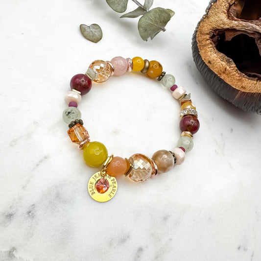 Prairie Sunsets Fuschia & Firelight Bracelet (1)