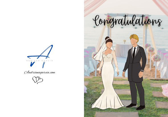 Wedding Greeting Card (Asst Bundle of 3)