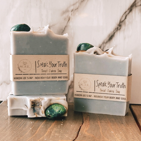 Speak Your Truth - Throat Chakra Soap