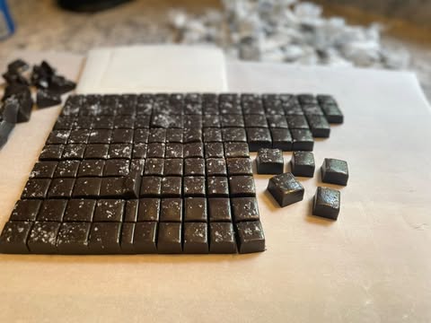 Black Licorice Caramels