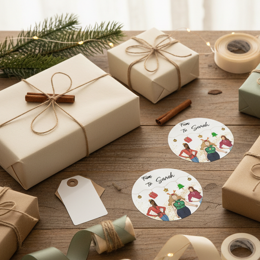 Holiday Gift Stickers
