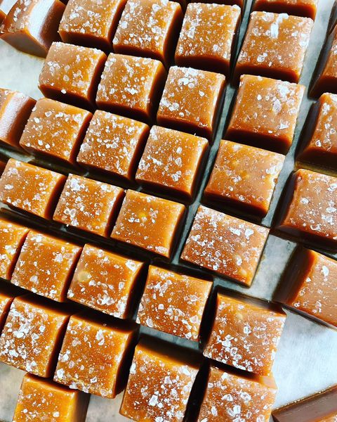 Old Fashioned Salted Caramels