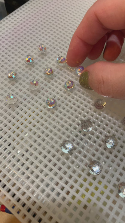 Aurora Borealis Disco Stud