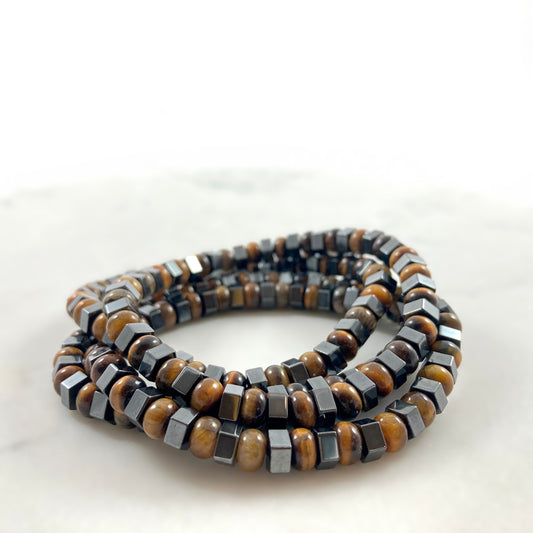 Tiger Eye & Hematite